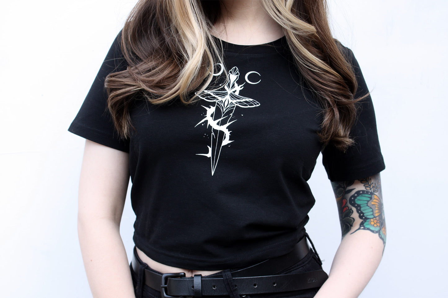 FAIRY DAGGER crop top