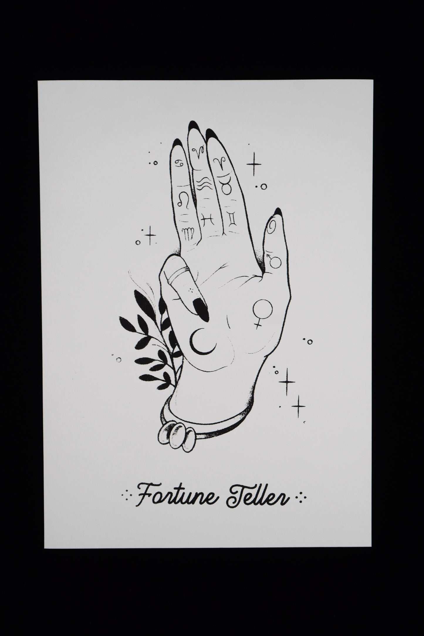 FORTUNE TELLER print