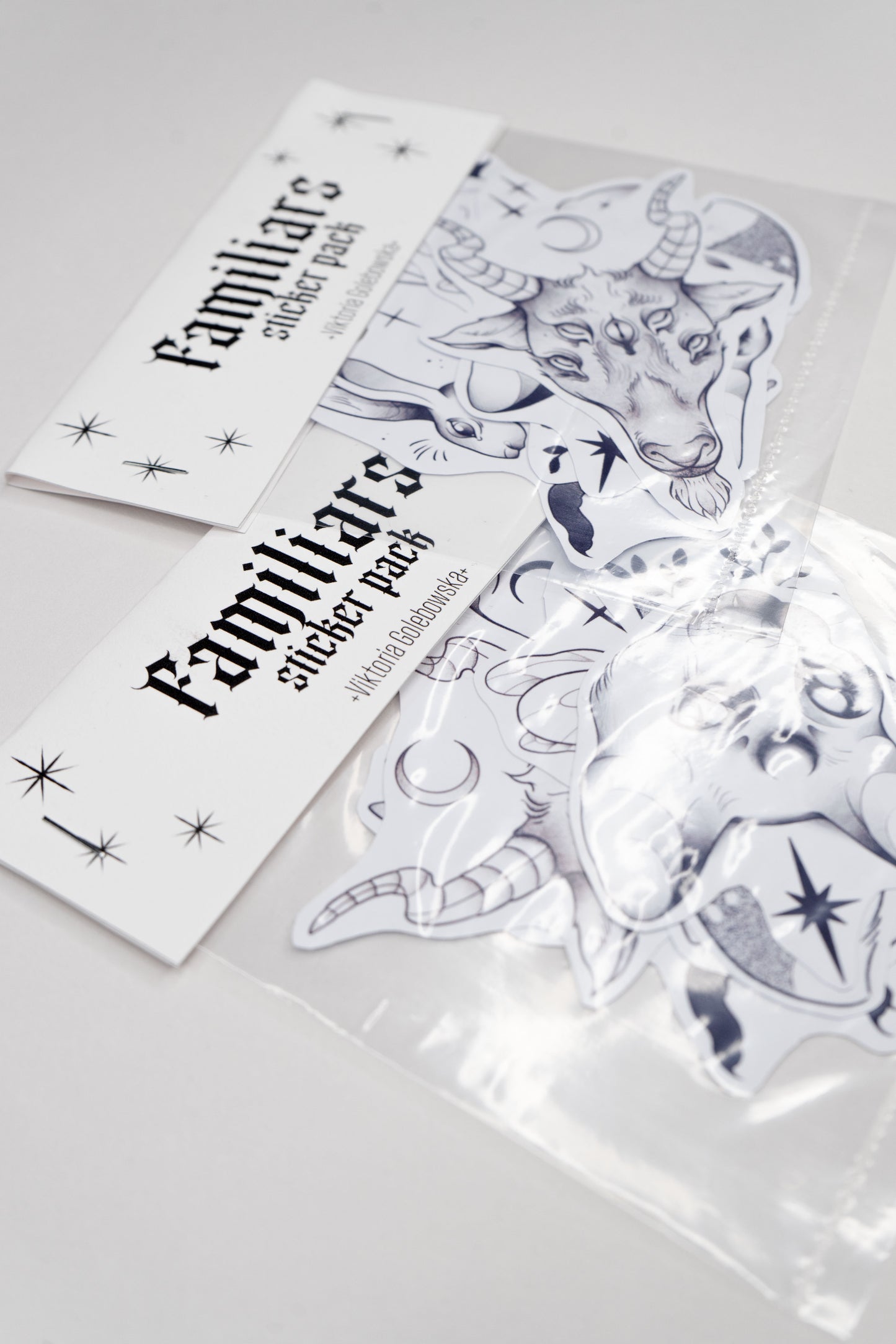 FAMILIARS sticker pack