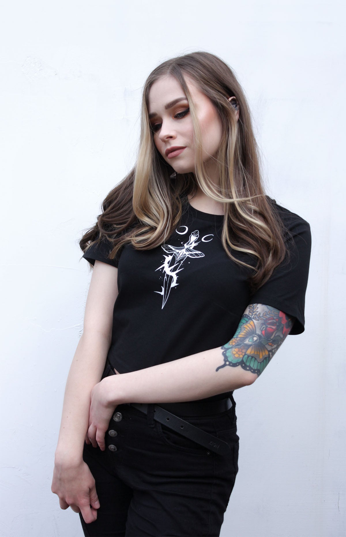 FAIRY DAGGER crop top